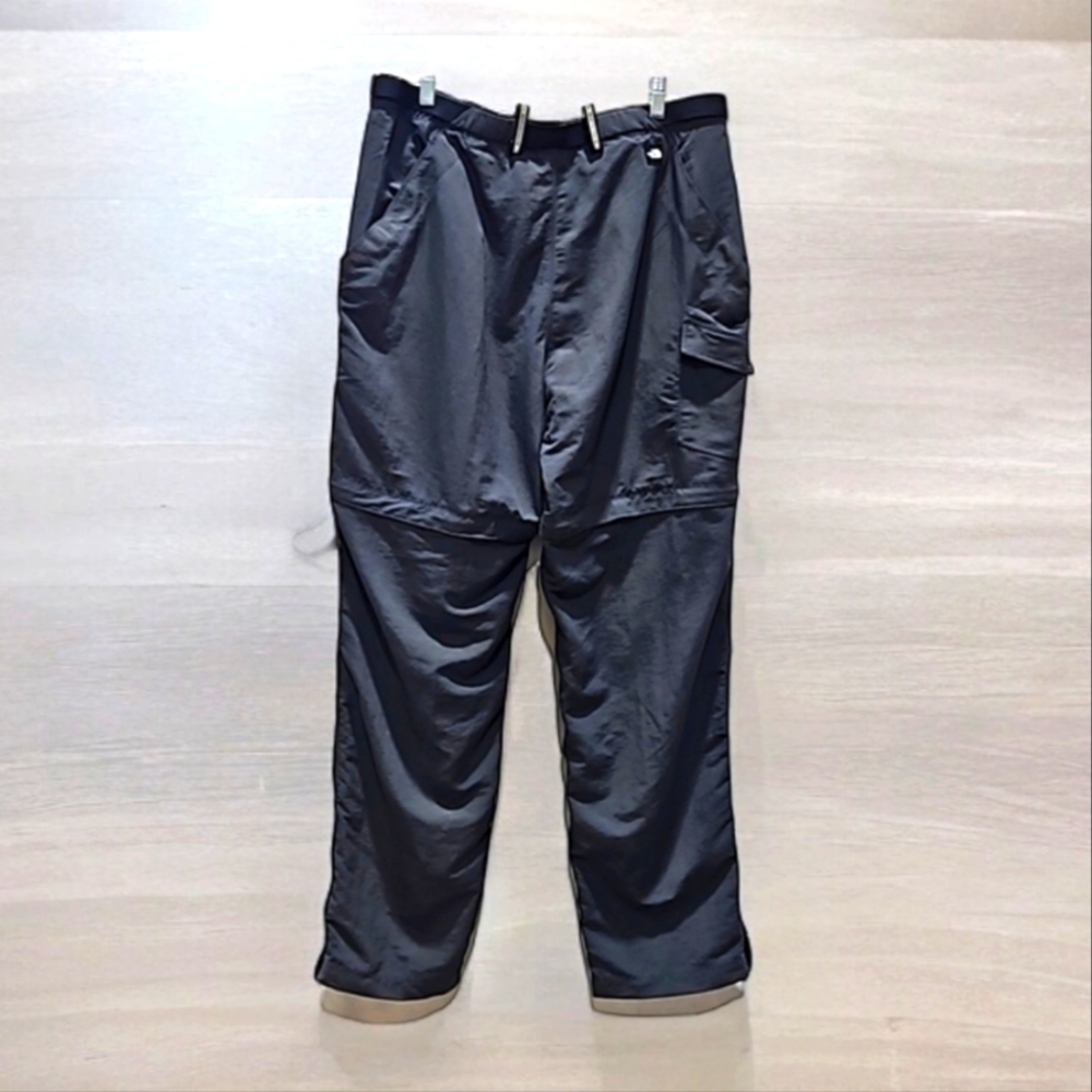 The North Face, Convertible Cargo, Pants, Nylon belt, Multiple pockets, Sz XL